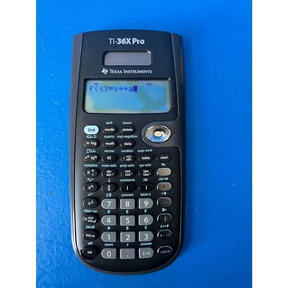 TI-36X Pro Texas Instruments Vintage Rare Scientific Calculator - Picture 4 of 4
